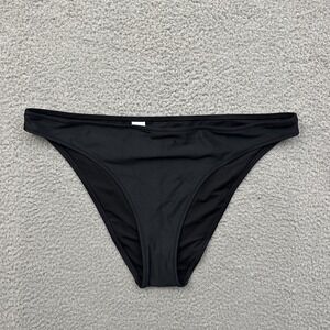 NWT Aerie Cheeky Bikini Bottom Black Swim Beach Summer Vacation Women's XL